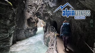 PARTNACHKLAMM  Vom Osterfelderkopf nach Garmisch Partenkirchen [upl. by Nichani253]