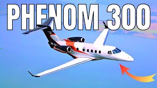 The Embraer Phenom 300 Full Aircraft Review [upl. by Ralina]