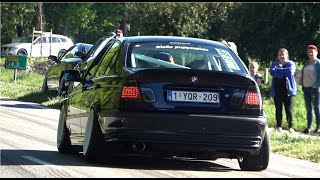 Modified BMWs leaving Bimmerfest Europe 2022 [upl. by Herates754]