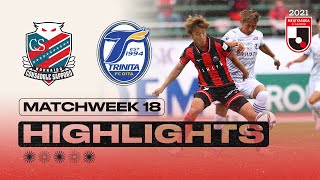 A comeback assist for Chanathip  Consadole Sapporo vs Oita Trinita  Matchweek 18  J1 LEAGUE [upl. by Ahsinahs]