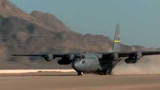 C130 Hercules Takes Off From FOB Farah As US Military Draws Down From Afghanistan [upl. by Ainirtac]