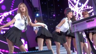 AOA  Miniskirt  KTMF 2016 fancam [upl. by Introk998]