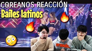 COREANOS REACCIONAN A BAILES LATINOS Pandita Chan [upl. by Idna249]