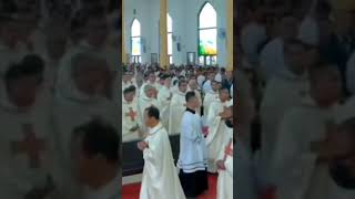 Tahbisan 13 Imam SVD di Gereja Onekore Ende Flores [upl. by Nospmis]