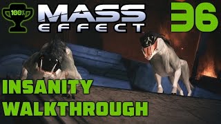 Feros Geth Varren Water amp Power  Mass Effect 1 Insanity Walkthrough Part 36 100 Completionist [upl. by Medorra]