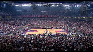 Crvena Zvezda fans with the loudest pregame ceremony ever [upl. by Galvan385]