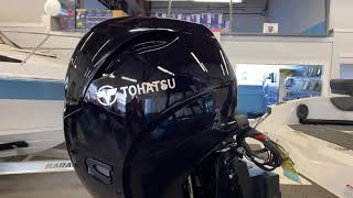 First Look 2021 Tohatsu MFS90 Mid Range Outboard Boat Motor [upl. by Lareneg92]