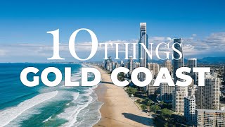 Top 10 Things to Do in GOLD COAST Queensland Australia  Travel Video [upl. by Nekciv]