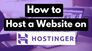 How to Host a Website on HOSTINGER Hosting Make Your Site Live [upl. by Hamfurd]