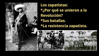 La lucha zapatista  El Ejército Libertador del Sur revolucionmexicana emilianozapata [upl. by Kristian215]