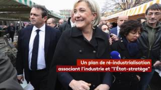 Marine Le Pen en 4 propositions  pouvoir dachat et protectionnisme économique [upl. by Soph]