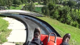 Sommerrodelbahn GarmischPartenkirchen  Onride [upl. by Hctim]