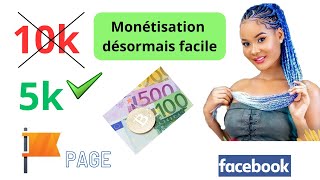 Voici la nouvelle monétisation sur Facebook [upl. by Ontina147]