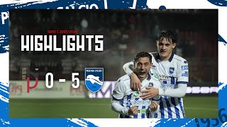 PONTEDERA  PESCARA 0  5  Highlights [upl. by Ummersen]