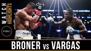 Broner vs Vargas HIGHLIGHTS April 21 2018  PBC on Showtime [upl. by Angil]