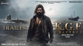 KGF Chapter 3  Trailer  Rocking Star Yash  Prashanth Neel Universe  Raveena Sunjay Fan Made [upl. by Alohs]