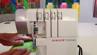 Singer 14CG754 ProFinish Serger Overlock 20 3Thread Overlock [upl. by Daniels]