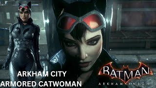 Batman Arkham Knight Mods  Battle Suit Catwoman MeshSwapping [upl. by Novat]