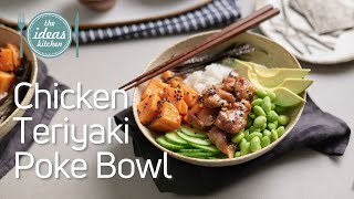 Chicken Teriyaki Poke Bowl Recipe [upl. by Pas]