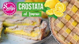 Crostata al Limone Mandel Tarte  Backen mit Samira  Sallys Welt [upl. by Eikcor566]