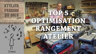 TOP 5 CONSEILS POUR OPTIMISER LE RANGEMENT DE SON ATELIER [upl. by Gianni341]