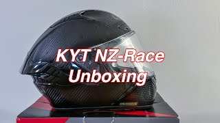 KYT NZ Race Carbon Helmet Unboxing [upl. by Mathian]