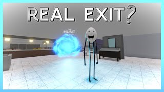 SCP 3008 THE HUNT EVENT  REAL EXIT CUTSCENE [upl. by Strep]