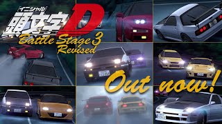 Initial D Battle Stage 3 Revised  Out Now Read Description [upl. by Lokin]