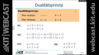 08 Übung 2 Boolesche Algebra Boolesche Funktionen Bestimmung der Normalformen [upl. by Tito]