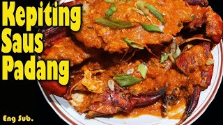 PUASNYA MASAK KEPITING SAUS PADANG BUATAN SENDIRI [upl. by Etteluap]