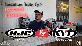 HJC CS15 VS KYT TTC HELMET COMPARO  Tindahan Talks Ep3 with retzehcmoto178 [upl. by Ahsenad]