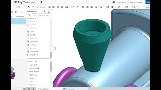 Smoke Stack Model using Onshape [upl. by Schwarz]