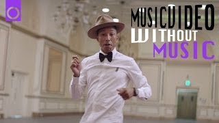 PHARRELL WILLIAMS  Happy WITHOUTMUSIC parody [upl. by Leahci]