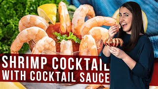 Shrimp Cocktail with Cocktail Sauce [upl. by Lebazi]