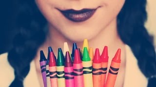 DIY Lipstick out of CRAYONS SofiaStyled [upl. by Nixie]