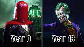 The Evolution of The Joker in The Arkham Series 2009  2015 [upl. by Aicnorev349]