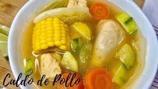 Caldo de Pollo  Caldo de Pollo Casero  Mexican Chicken Soup [upl. by Ingraham]