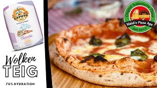 Pizza Napoletana  Pizzateig mit dem CAPUTO NUVOLA Ooni Koda 16 [upl. by Esertal797]