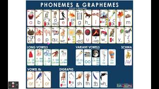 44 Phonemes and Their Most Common Graphemes [upl. by Yneffit345]