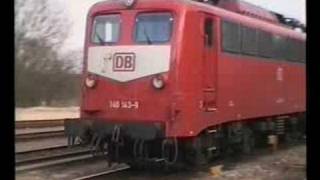 DSB MZ 1409 amp DB 110 und 140 Padborg 1997 [upl. by Pernas]