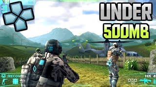 Top 10 Best ppsspp PSP Games Under 500MB with Gameplay [upl. by Essila]