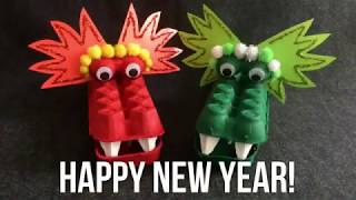 Art Activity for Kids Chinese New Year Craft by ABCmouse [upl. by Leonardi]