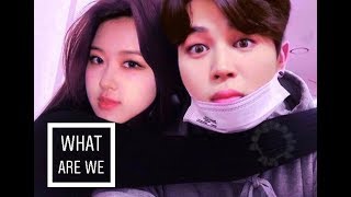 🌷Jirose🌷Rose blackpink amp Jimin bts • What are we • fmv [upl. by Lichter]