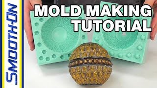 How To Make a 2 Piece Silicone Rubber Mold  Mold Making Tutorial [upl. by Femi324]