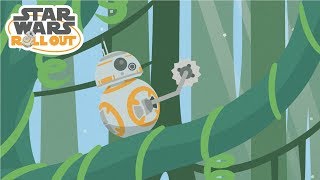 BB8 and the Jungle Adventure  Chapter 1  Star Wars Roll Out [upl. by Teryn686]