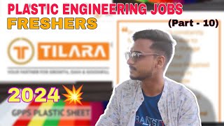 Cipet Plastic Engineering jobs 2024  Freshers job  Part  10 [upl. by Eornom]