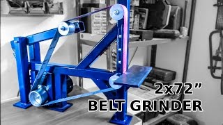 Awesome DIY 2x72quot Belt Grinder [upl. by Ellak857]