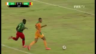 BUT de Sébastien Haller contre le Cameroun [upl. by Tammie]