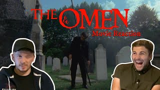 The Omen 1976 MOVIE REACTION FIRST TIME WATCHING [upl. by Arratoon377]