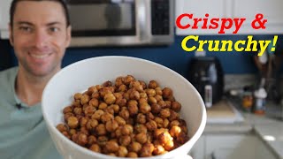 Homemade air fryer chickpeas  savory or sweet [upl. by Yssac]